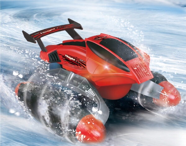 Waterproof Amphibious Wireless Remote Control Electric Speedboat - Image 7