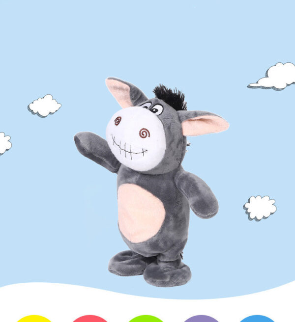 Electronic Robot Donkey Remote Control Kids Plush Toy Speak /walk/sing - Image 3