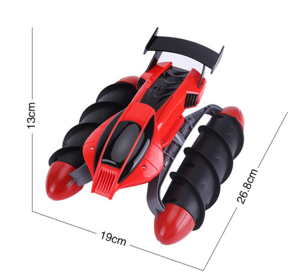 Waterproof Amphibious Wireless Remote Control Electric Speedboat - Image 2