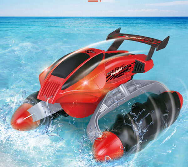 Waterproof Amphibious Wireless Remote Control Electric Speedboat - Image 8