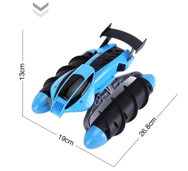 Waterproof Amphibious Wireless Remote Control Electric Speedboat - Image 5