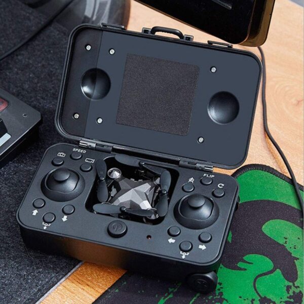 New Luggage Box Storage Box Folding Mini UAV Aerial Photography Remote Control Four Axis Children's Toys Drone - Image 10